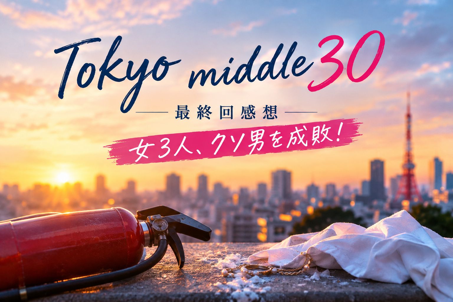 「Tokyo middle 30」最終回感想