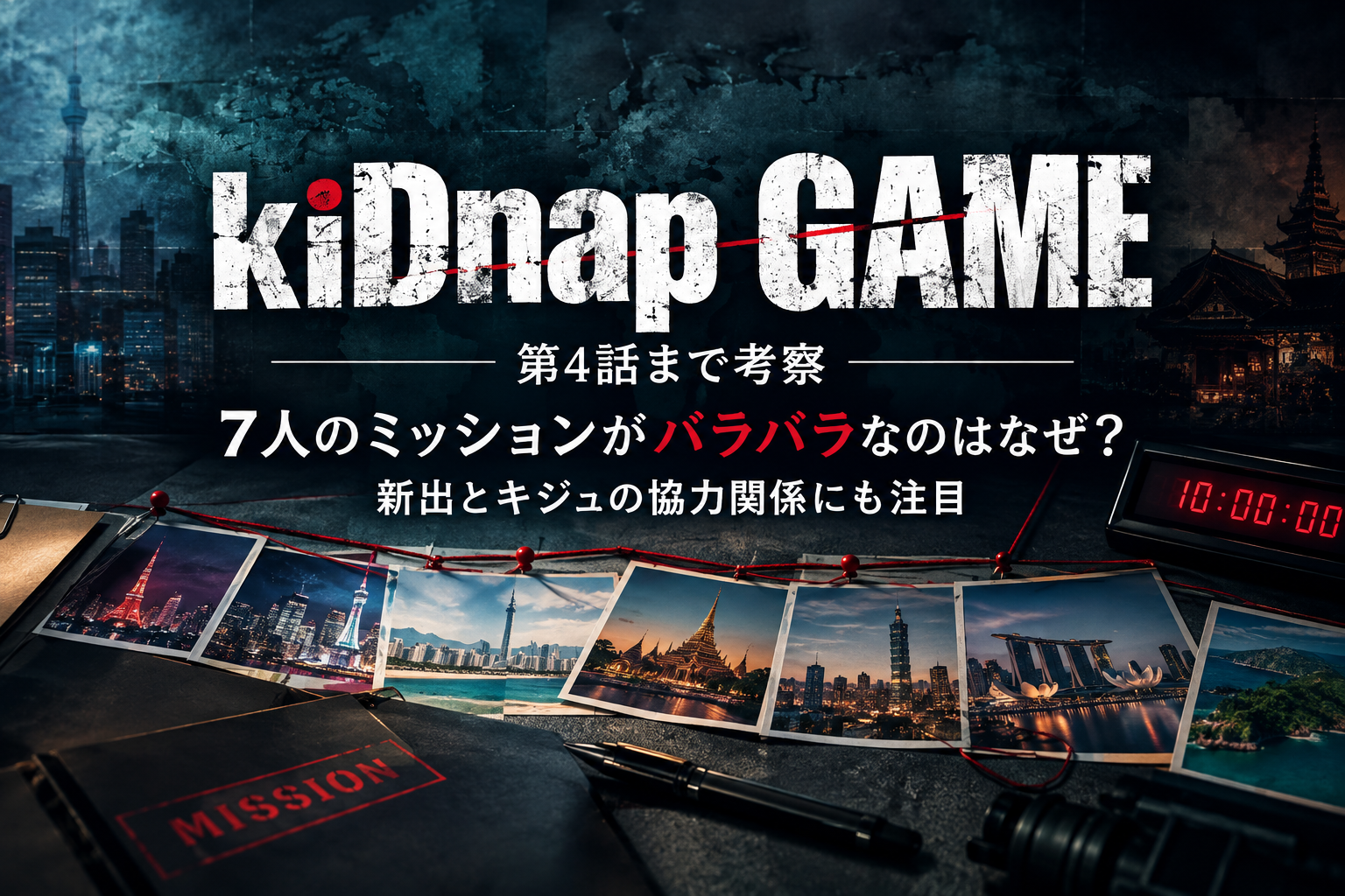 『kiDnap GAME』第4話感想・考察